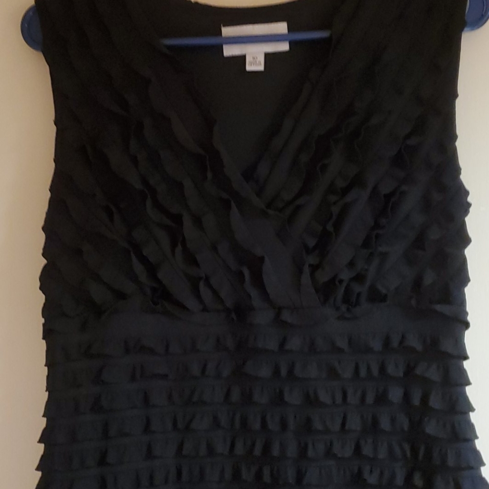 Ronnie Nicole All Over Ruffle Dress